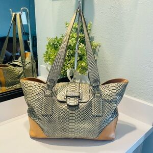 Parri’s All Leather Tote Bag - Made in Italy